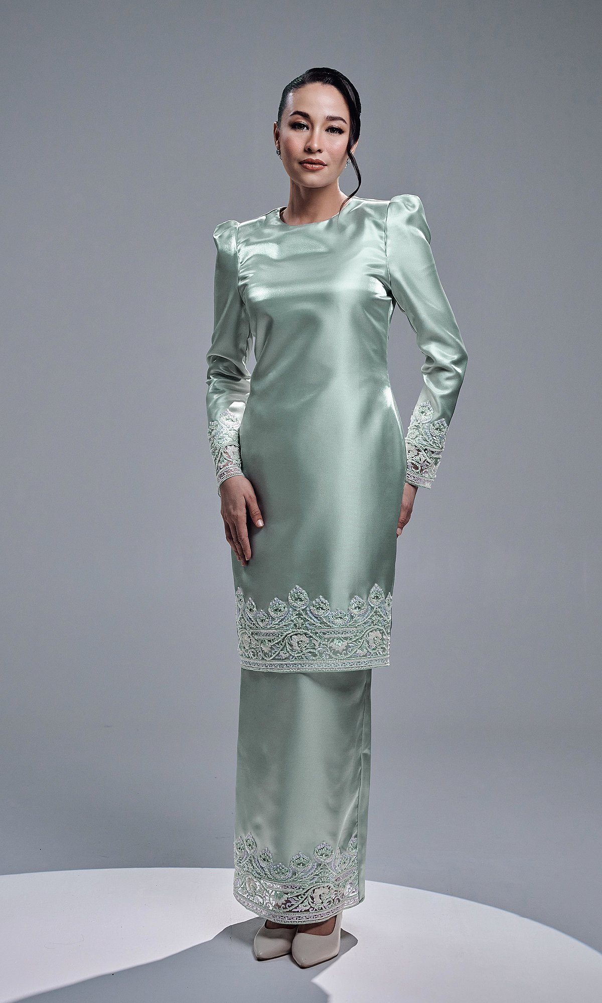 JULEETA KURUNG - SAGE GREEN