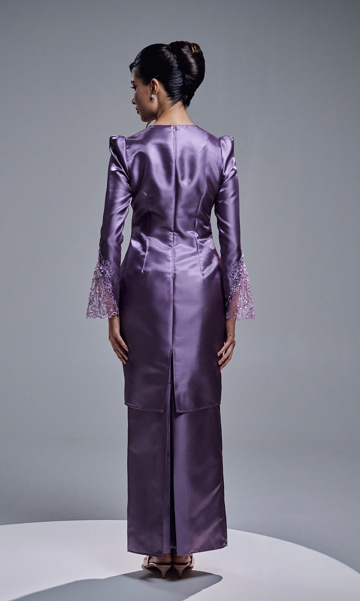 THALINA KURUNG - DUSTY PURPLE