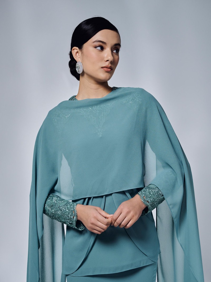 OSLIVIA KURUNG 2.0 - AQUAMARINE
