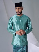 KAUFMAN BAJU MELAYU - AQUAMARINE