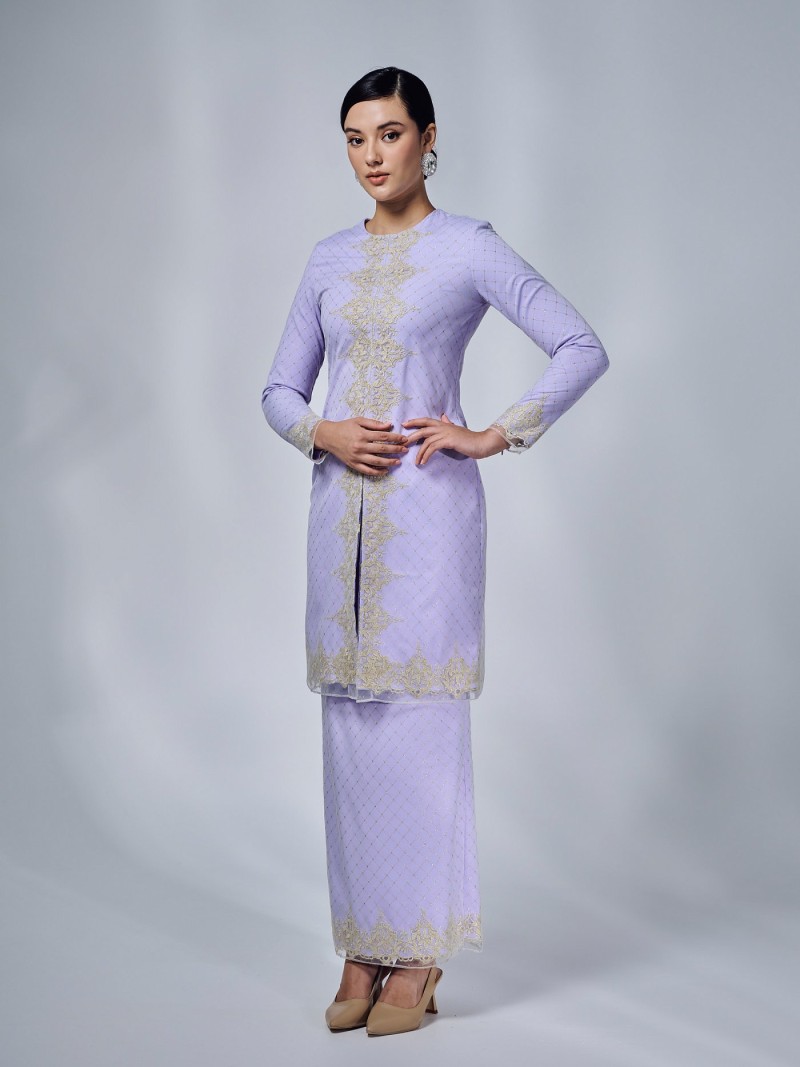 ESRIKA KURUNG - LILAC PURPLE