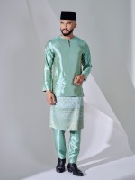KAUFMAN BAJU MELAYU - MISTY GREEN