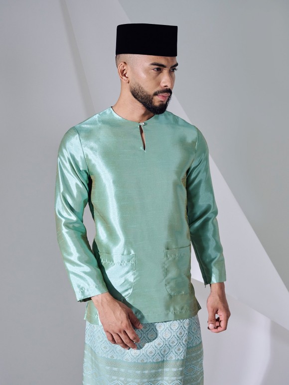KAUFMAN BAJU MELAYU - MISTY GREEN