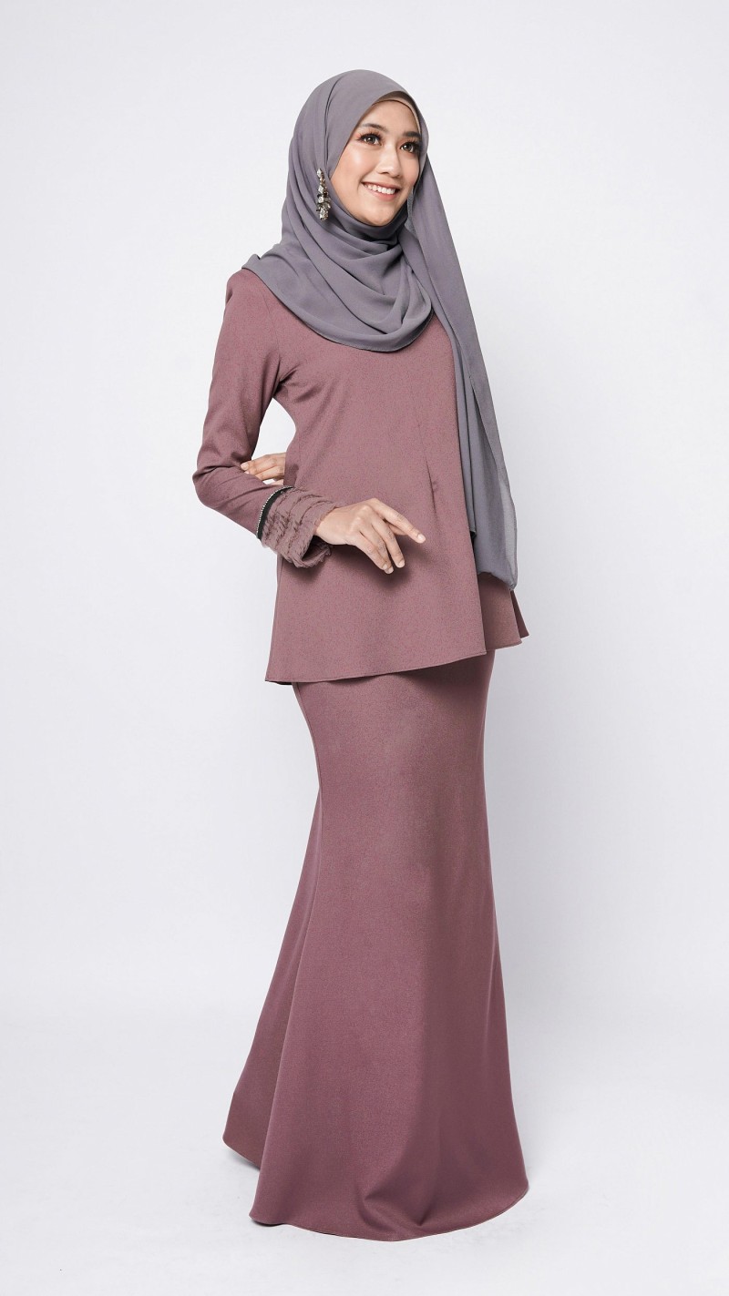 ALBINNA KURUNG -DARK MAUVE