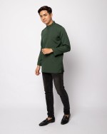 HELMICO KURTA BUTTON - EMERALD