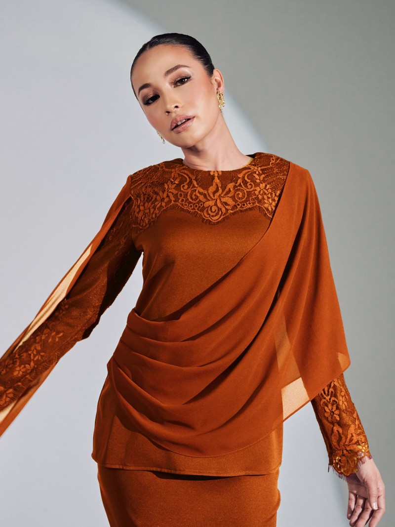 GRACIA KURUNG - BURNT ORANGE