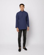 AUFMAN KURTA ZIP - DEEP NAVY