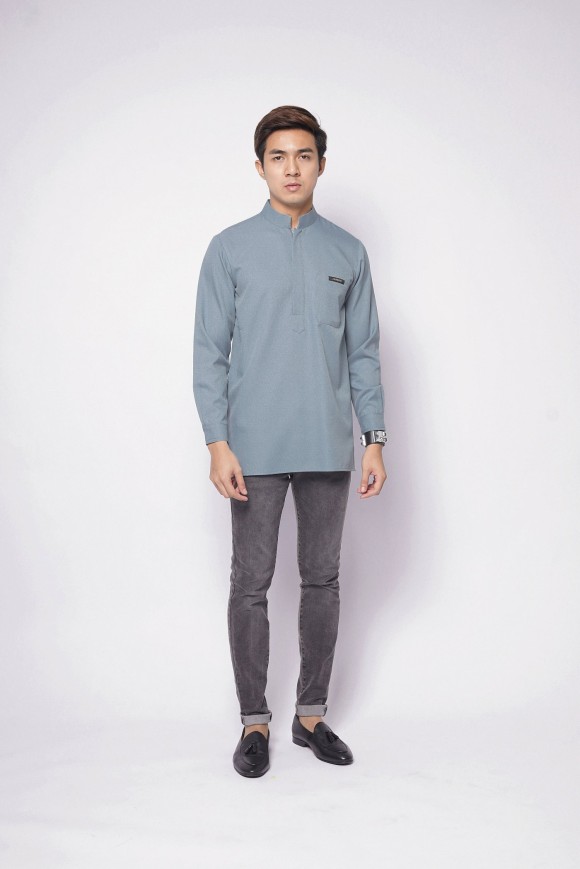 ELFMAN ZIP - GREYISH BLUE