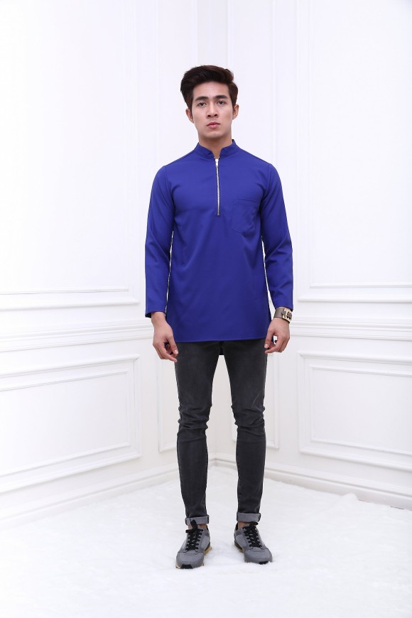 ADIMAN ZIP - ROYAL BLUE