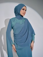 GRACIA KURUNG - DUSTY TURQUOISE