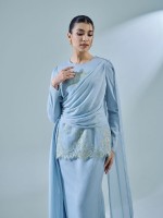 RESTIKA KURUNG - ASH BLUE