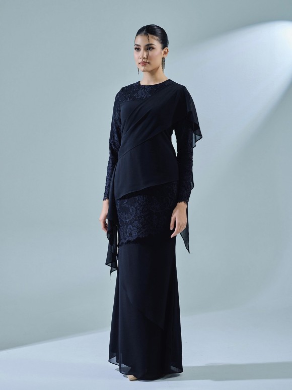 FAYRA KURUNG - BLACK