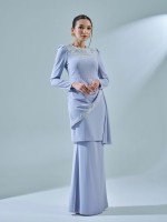 TIYANA KURUNG - ASH BLUE