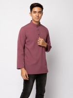 HELMICO KURTA BUTTON - DUSKY MAUVE