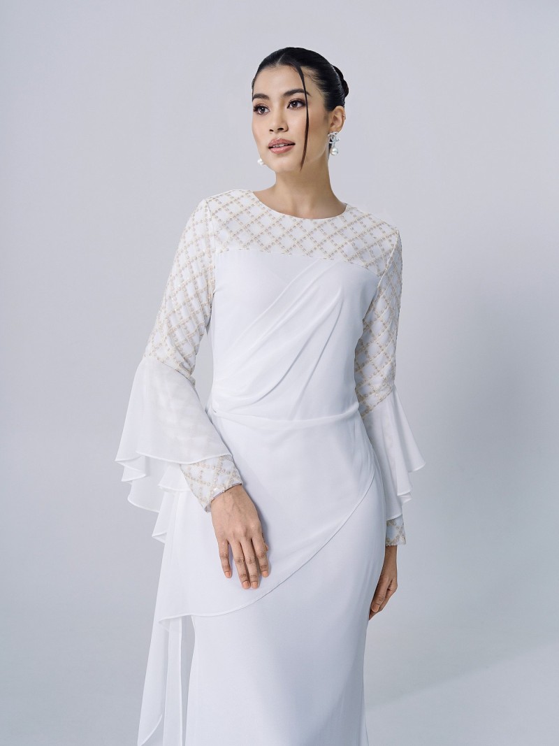 MISLIA DRESS - OFF WHITE