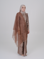 LOWELLE SELENDANG - BROWN