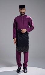 KHAREEF BAJU MELAYU - DARK PURPLE