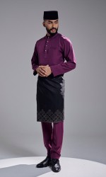 KHAREEF BAJU MELAYU - DARK PURPLE
