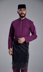 KHAREEF BAJU MELAYU - DARK PURPLE