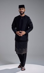 AZRAVI BAJU MELAYU - BLACK
