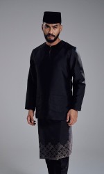 AZRAVI BAJU MELAYU - BLACK