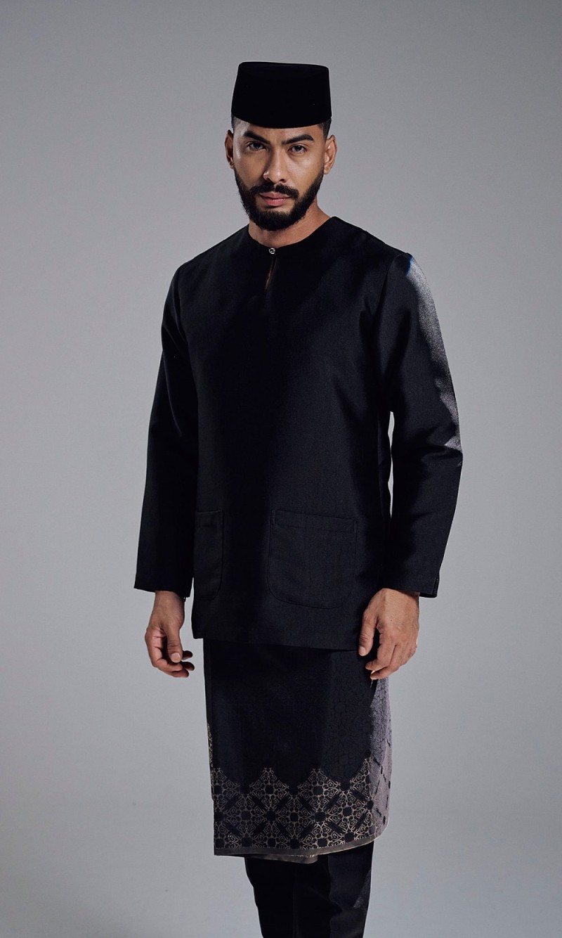 AZRAVI BAJU MELAYU - BLACK
