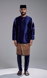 AZRAVI BAJU MELAYU - NAVY