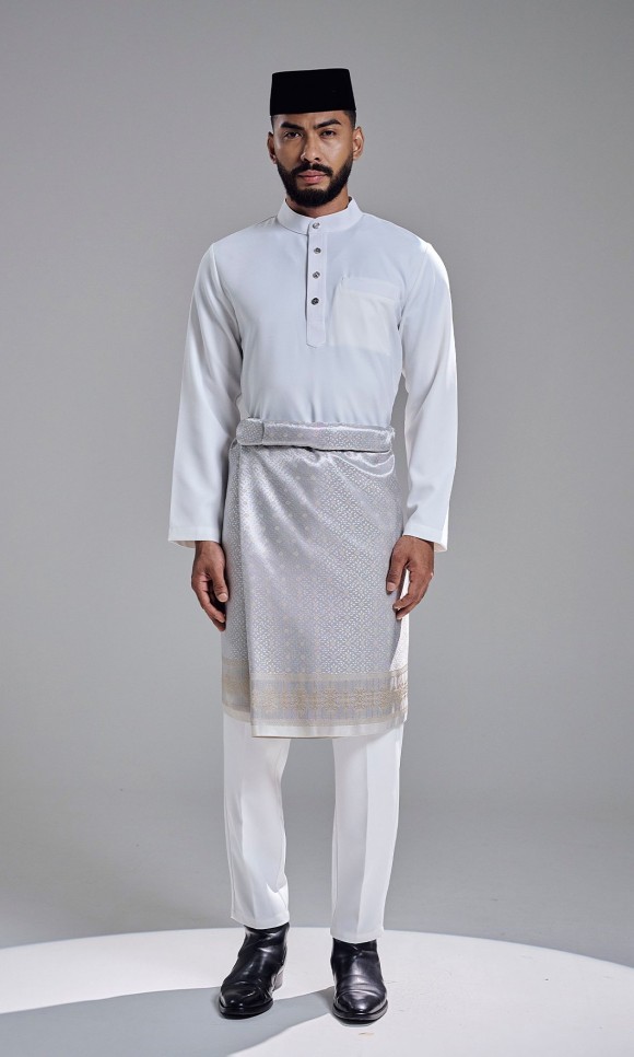 KHAREEF BAJU MELAYU - OFF WHITE