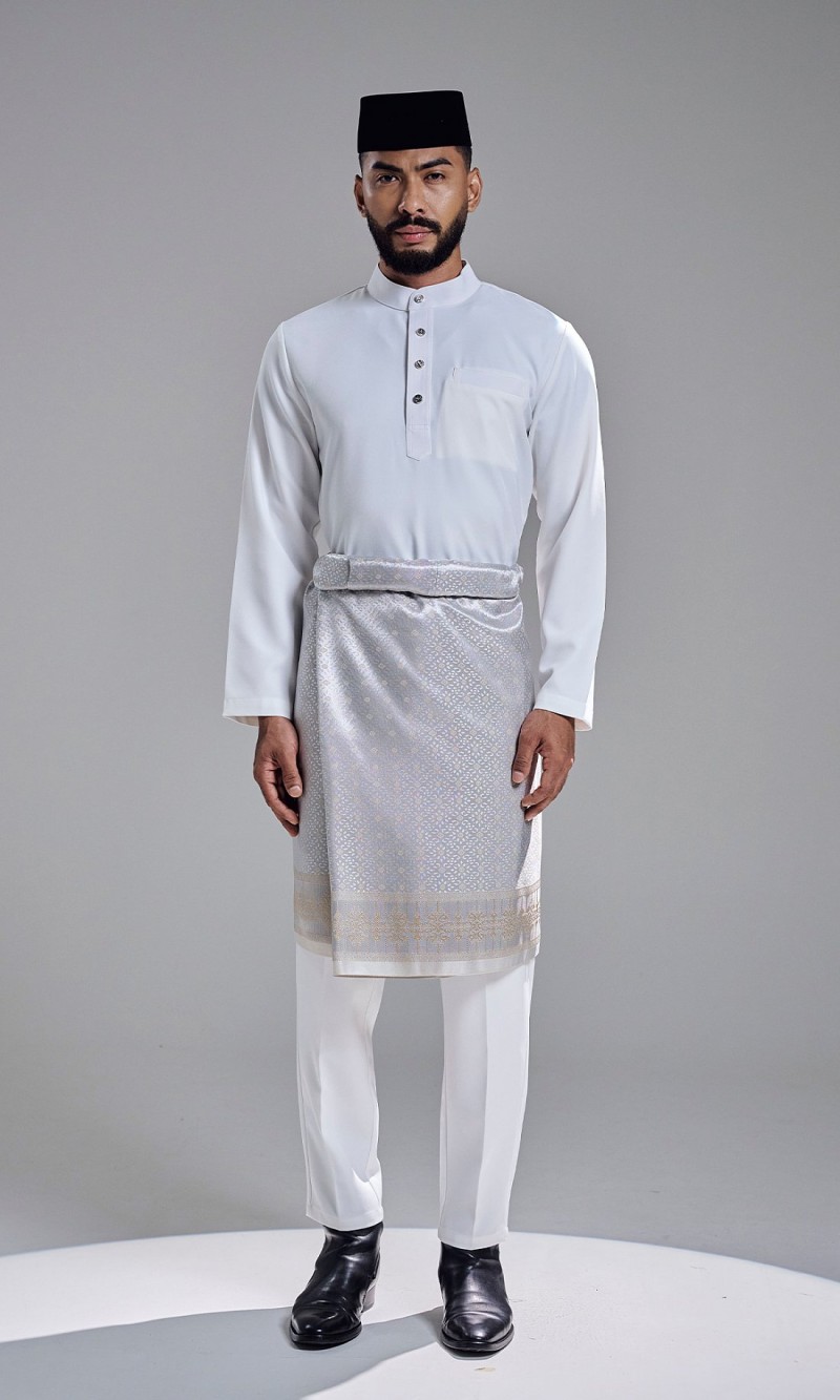 KHAREEF BAJU MELAYU - OFF WHITE