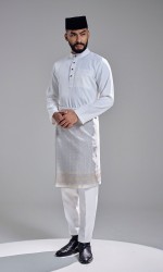 KHAREEF BAJU MELAYU - OFF WHITE