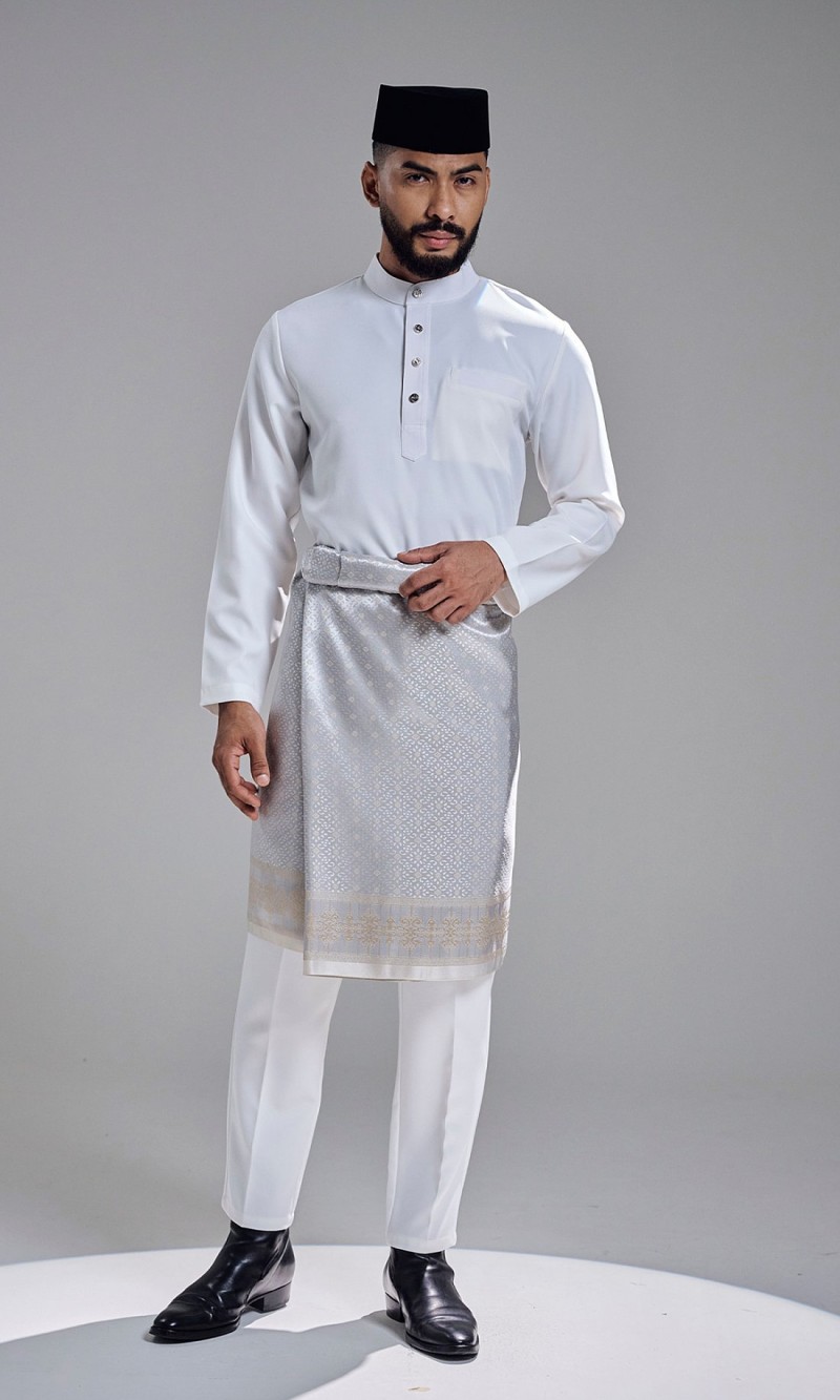 KHAREEF BAJU MELAYU - OFF WHITE