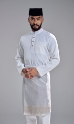 KHAREEF BAJU MELAYU - OFF WHITE