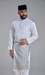 KHAREEF BAJU MELAYU - OFF WHITE