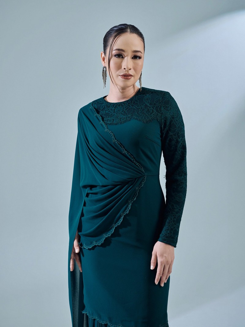 AURORA KURUNG - EMERALD TEAL