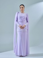 KESNIA DRESS - LILAC PURPLE