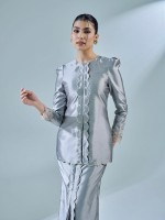 ESTINY KURUNG - METAL GREY
