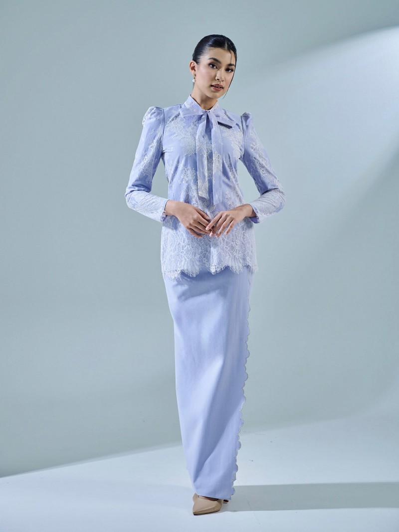 LANIA KURUNG - ASH PURPLE