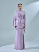 RAVIANA KURUNG - PURPLE PINK