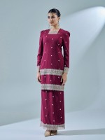 HELLYNA KURUNG - BURGUNDY