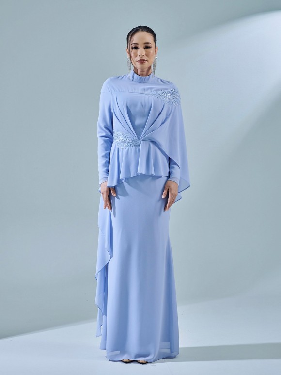 ERANI DRESS - SERENITY BLUE