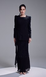 ESKADIA KURUNG - BLACK ESKADIA KURUNG - BLACK