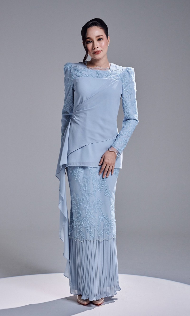ESKADIA KURUNG - BABY BLUE
