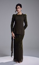 ESKADIA KURUNG - DARK OLIVE