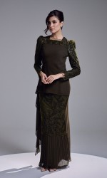 ESKADIA KURUNG - DARK OLIVE
