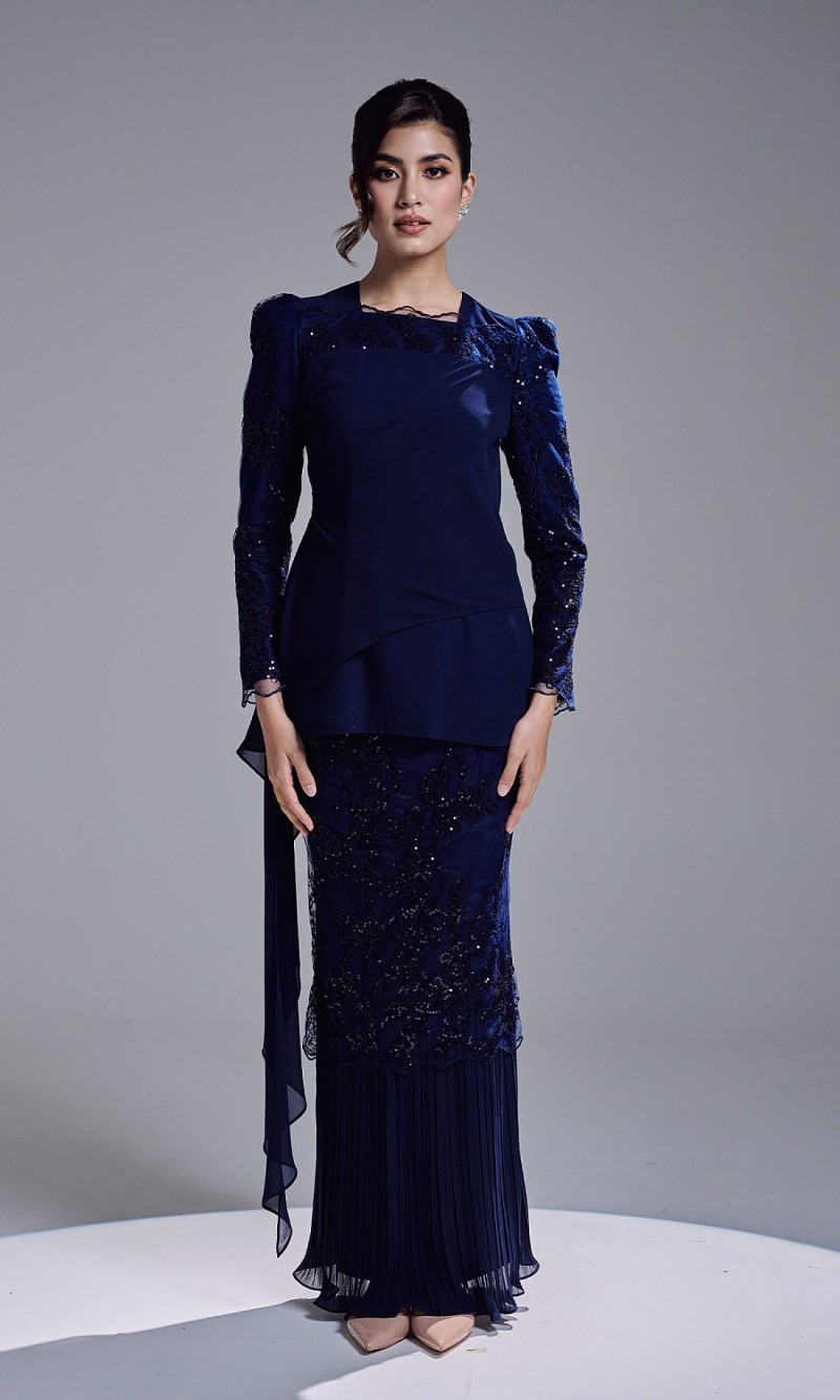 ESKADIA KURUNG - NAVY