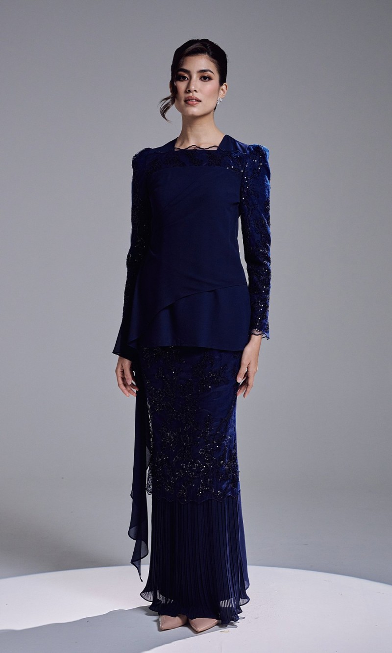 ESKADIA KURUNG - NAVY