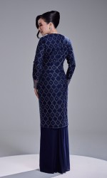 AVIANA DRESS - NAVY