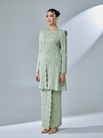 ISWANA KURUNG - SAGE GREEN