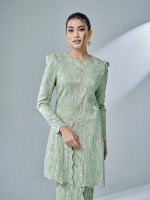 ISWANA KURUNG - SAGE GREEN