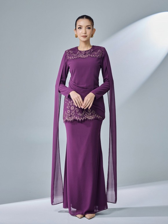 KISYA KURUNG - DARK PURPLE